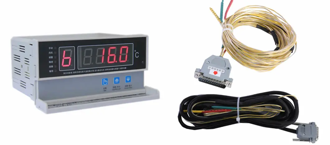 BWDK-326 dry-type transformer monitor installed with PT100 winding sensors