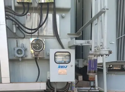 Oil-immersed transformer temperature monitoring solution with SCADA screens
