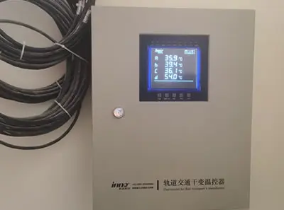 Shenzhen metro traction substation with dry-type transformer monitor cabinet