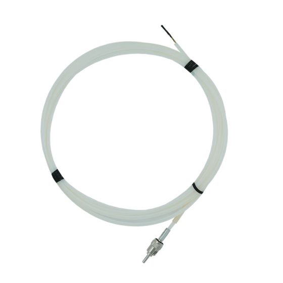 Fiber optic temperature sensor for temperature measurement of oil immersed transformer windings