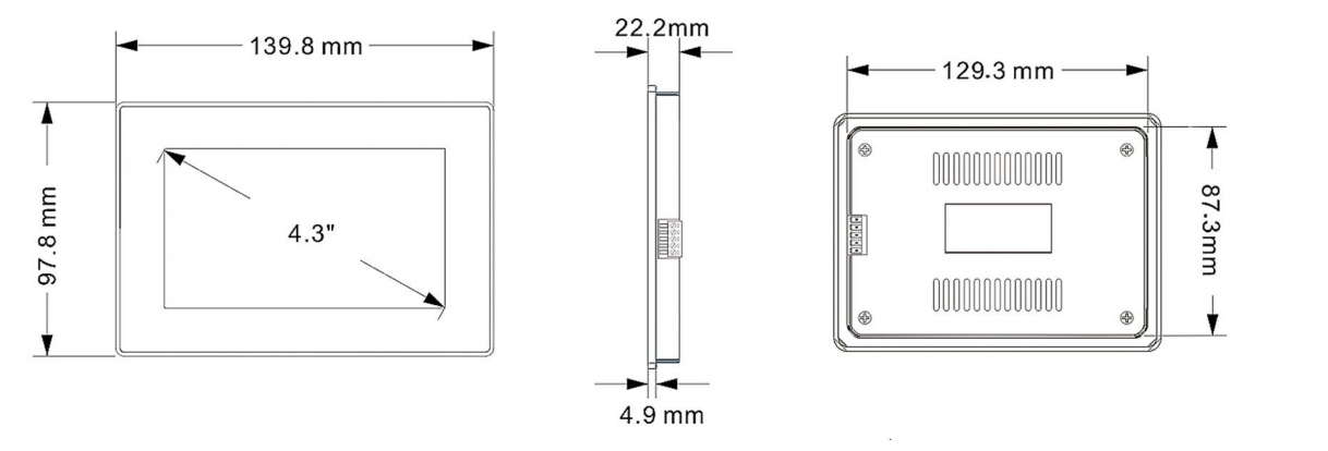 Fiber optic temperature measurement LCD display instrument - Fiber Optic Temperature Measurement For Switchgear - 1