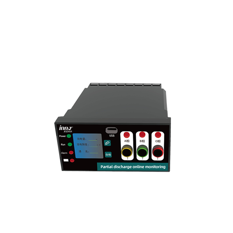 Partial discharge temperature monitoring system for switchgear transformers