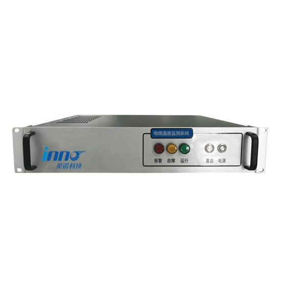 Distributed fiber optic temperature measurement system for cables