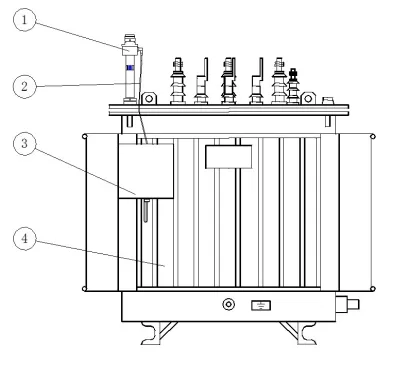 משולב-שמן-טמפרטורת-רמה-ולחץ-תלת-פרמטרים-ניטור-מכשיר