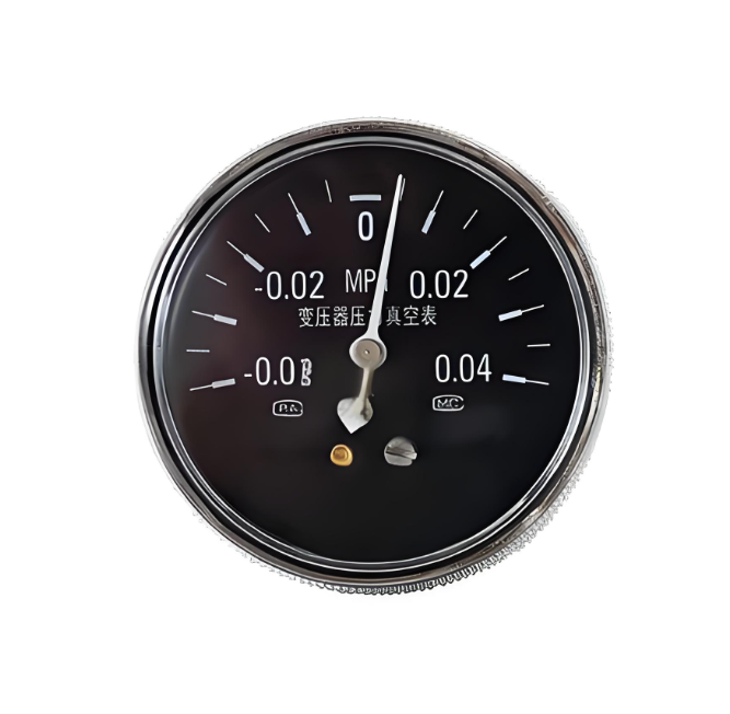 Transformer pressure gauge