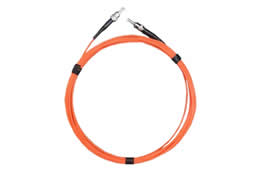 Extension cable for fluorescent fiber optic temperature sensor