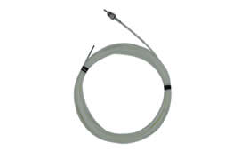 Fluorescent fiber optic temperature sensor winding tube transformer winding