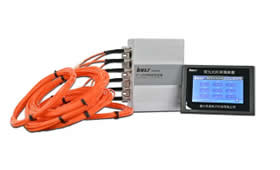 fluorescent fiber optic temperature measurement device